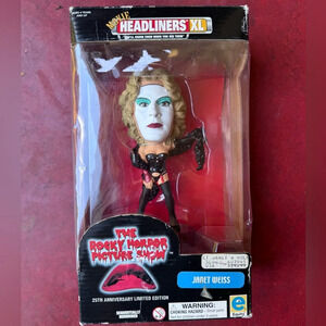Vintage Rocky Horror Picture Show Janet Weiss action figure new in box